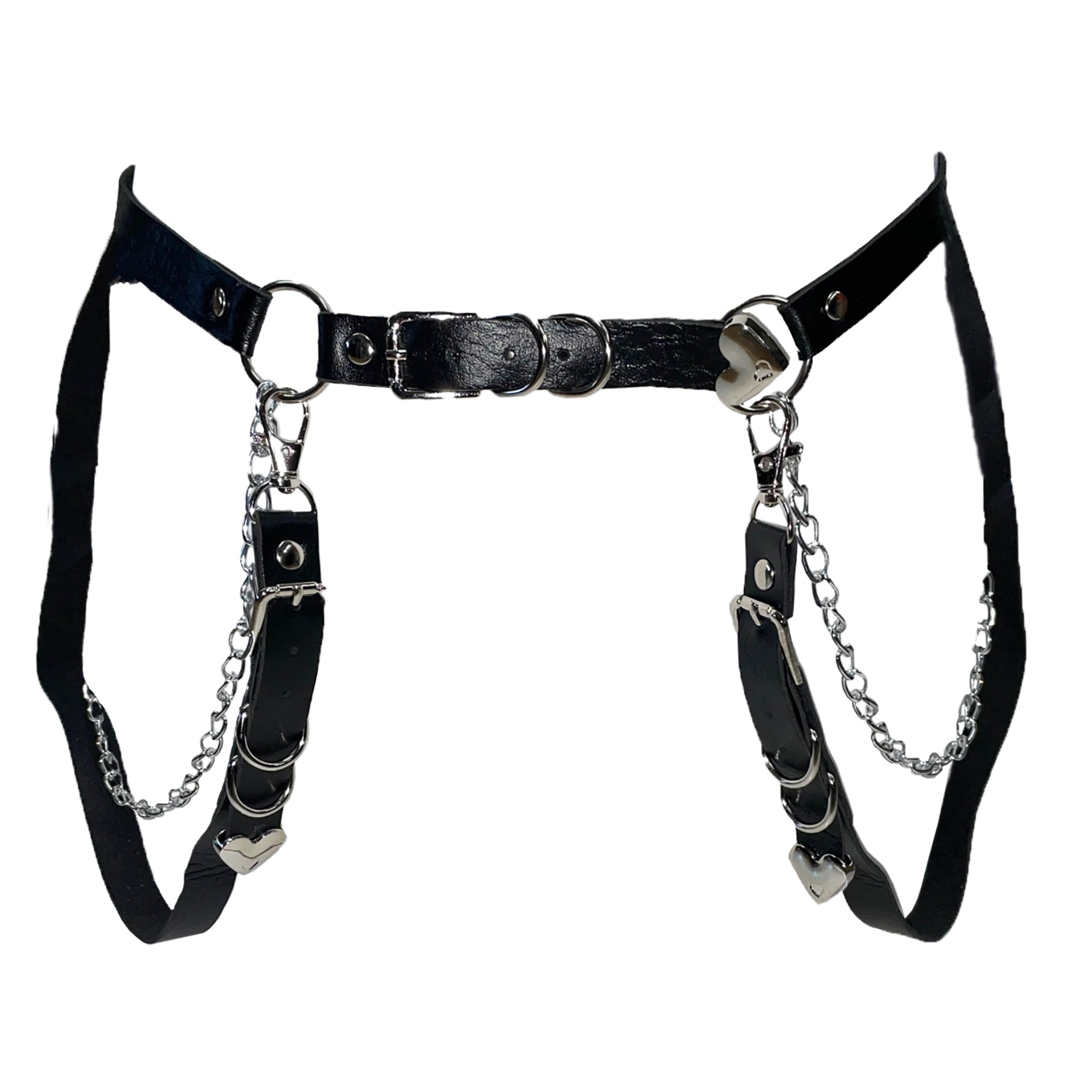 PU Double Harness Belt