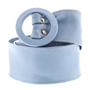 Retro Waist Belt With Round Buckle