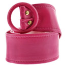 Retro Waist Belt With Round Buckle