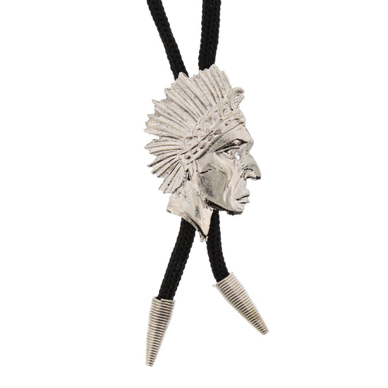 Vintage Red Indian Western Bolo Tie