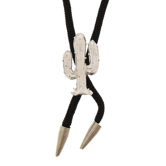 Vintage Cactus Western Bolo Tie