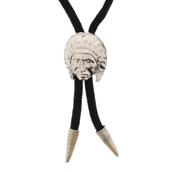 Vintage Red Indian Western Bolo Tie
