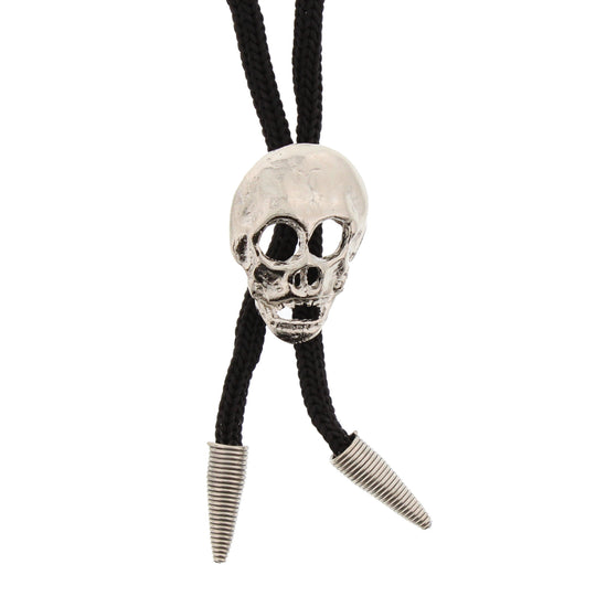 Vintage Skull Western Bolo Tie
