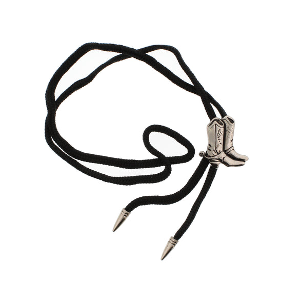 Vintage Cowboy Boots Western Bolo Tie