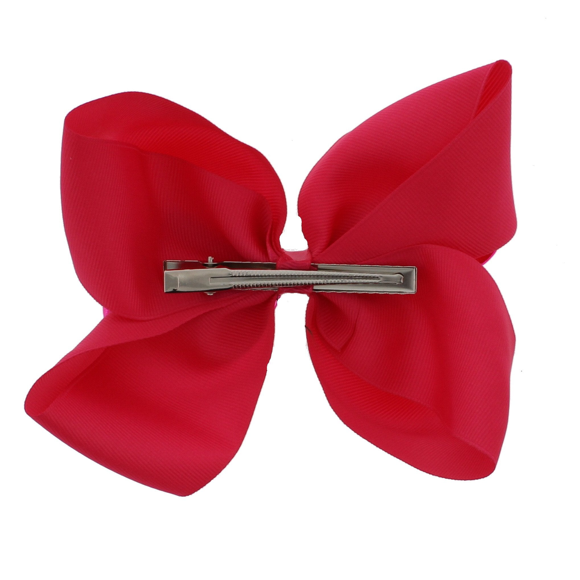 Jojo Style Ribbon Double Bows with Rhinestones (16 x 14cm)