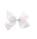 Jojo Style Ribbon Double Bows with Rhinestones (16 x 14cm)