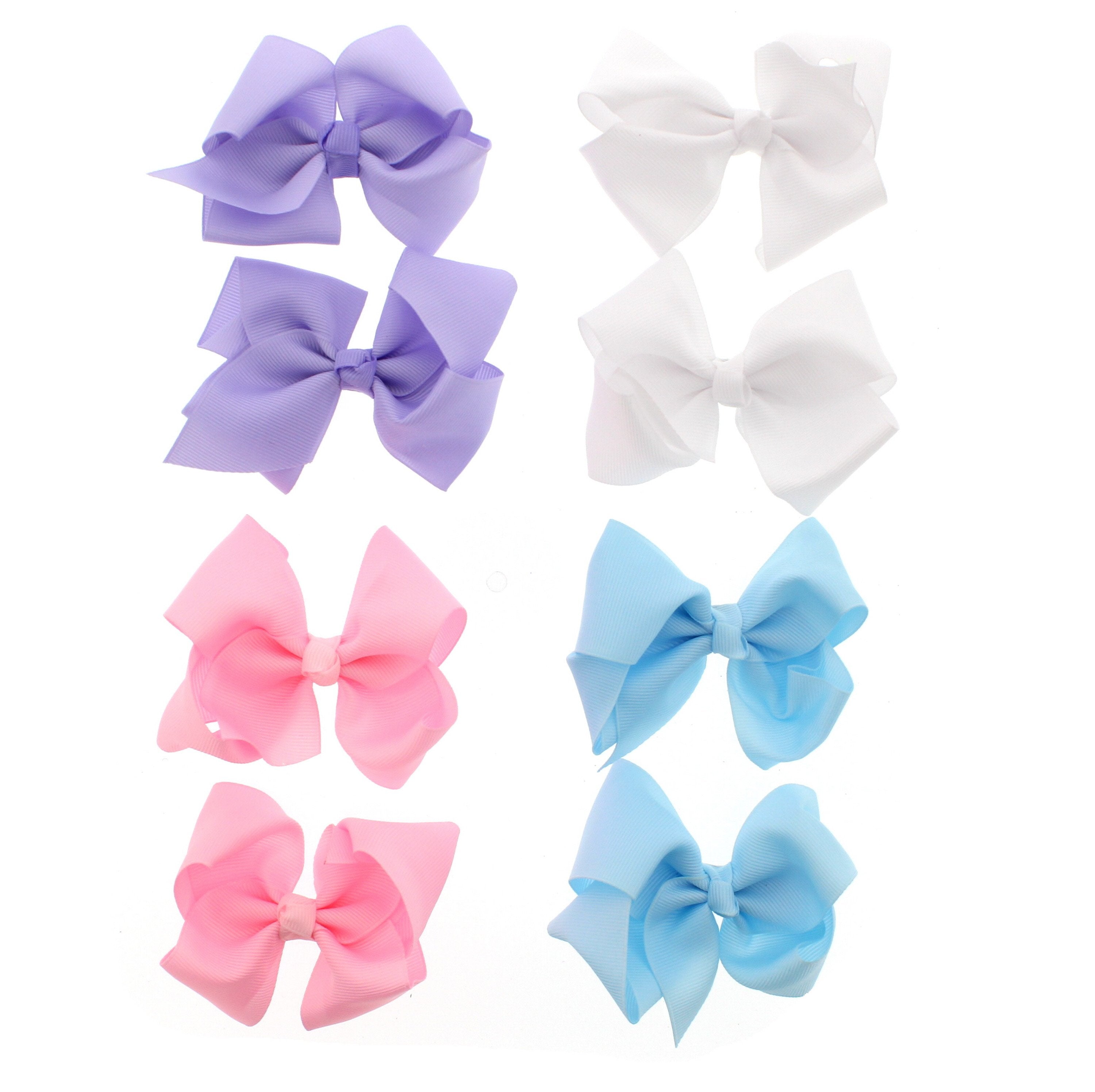Pairs of Jojo Style Ribbon Bows (9 x 7cm)