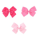 Large Assorted Jojo Style Ribbon Bows with Stones