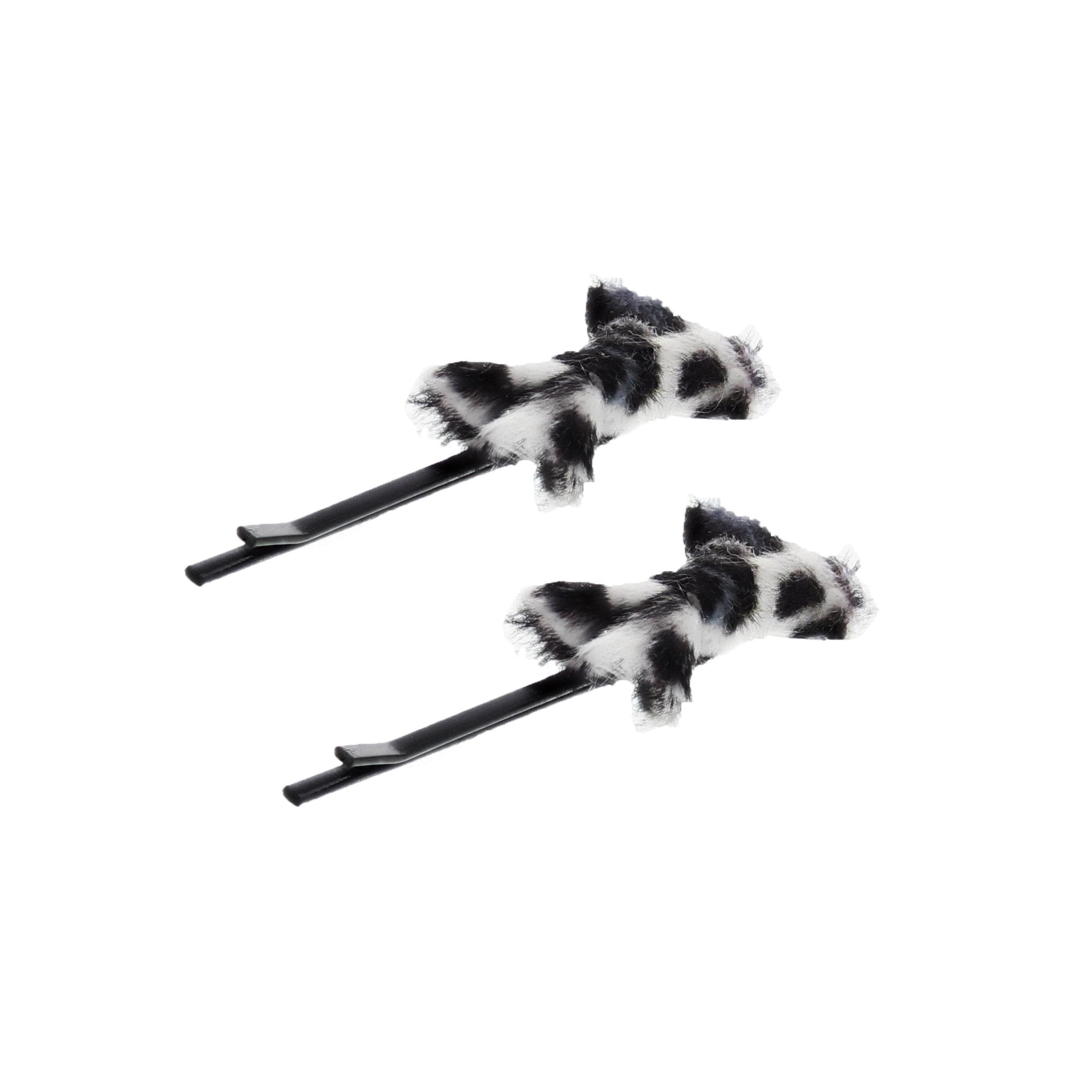 Pair of Leopard Print Bows on Grip