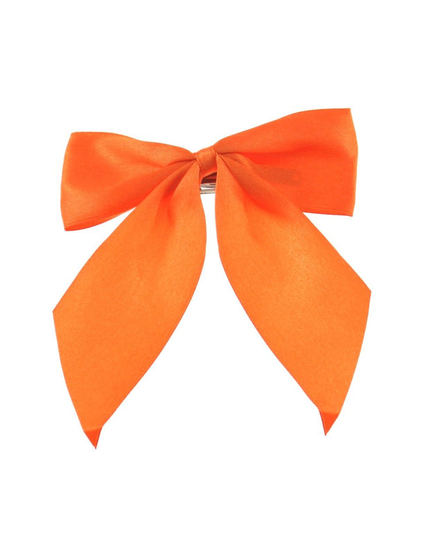 Large Satin Bow on Barette