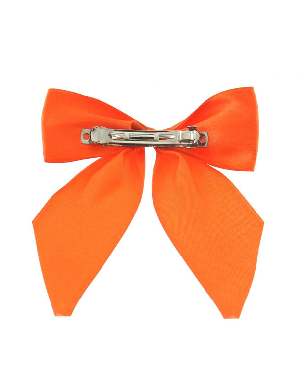 Large Satin Bow on Barette