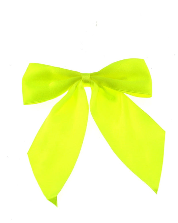 Large Satin Bow on Barette