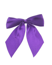 Large Satin Bow on Barette