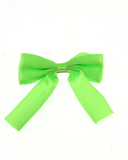 Small Satin Bow on Barette