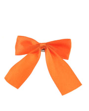 Small Satin Bow on Barette