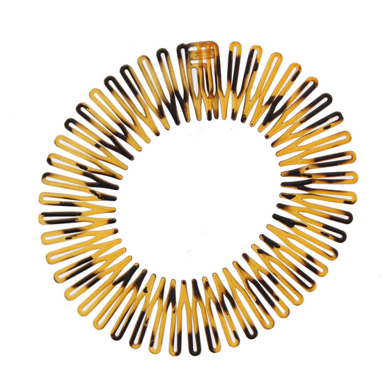 Tortoiseshell Flexi Comb/ Shark Comb/ Hair Comb