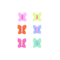 Assorted Pairs of Mini Butterfly Clips