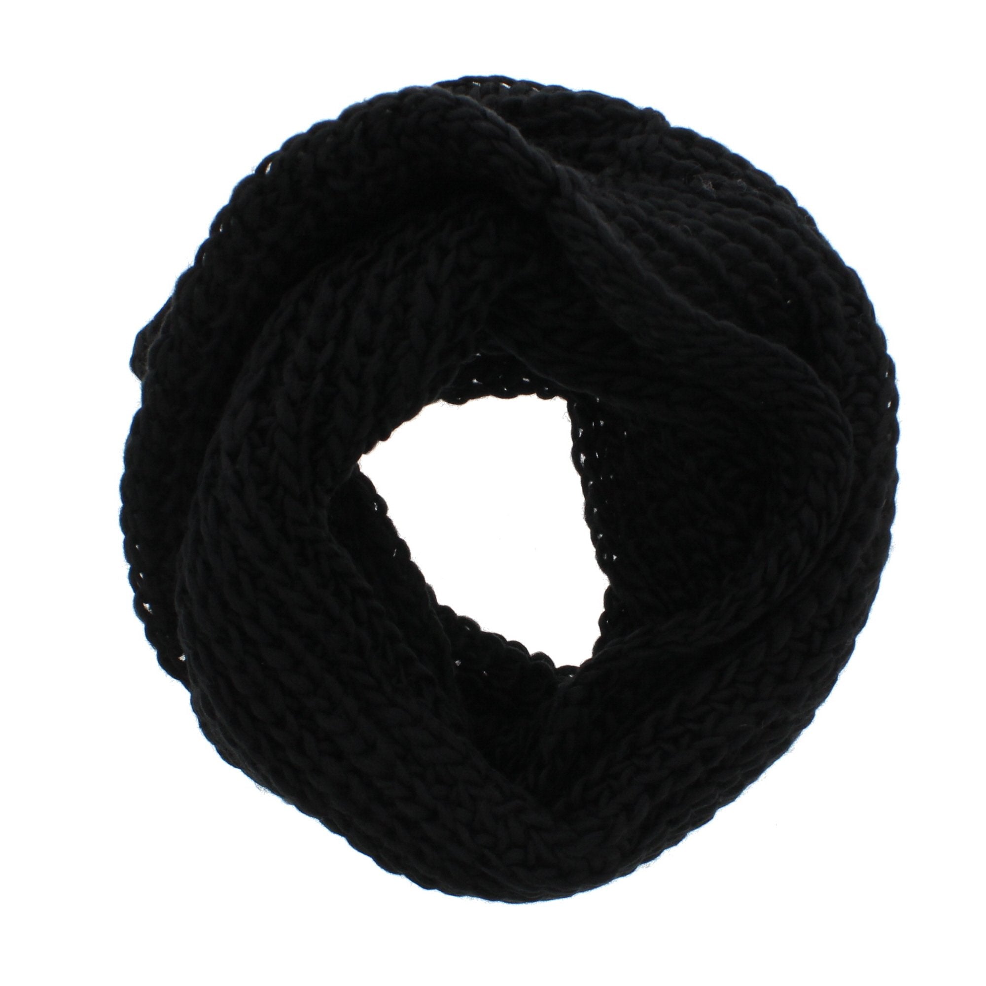 Warm Knitted Women's Loop Scarf/ Snood/ Cowl