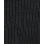 Warm Knitted Black Loop Scarf / Snood/ Cowl