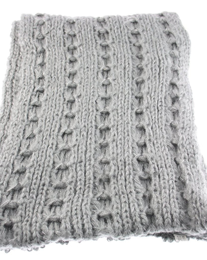 Warm Knitted Lurex & Sequin Women's Loop Scarf/Snood/Cowl