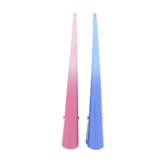 Two Tone Pastel Beak/ Concord Hair Clips
