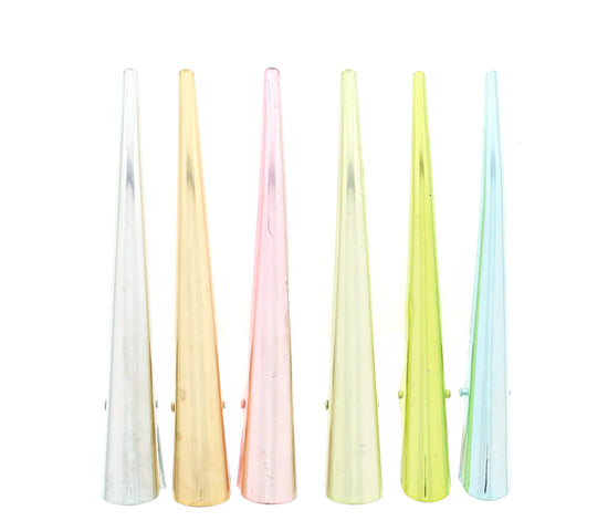 Assorted Pastel Metallic Finish Beak/ Concord Clips