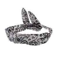 Paisley Print Wire Headband