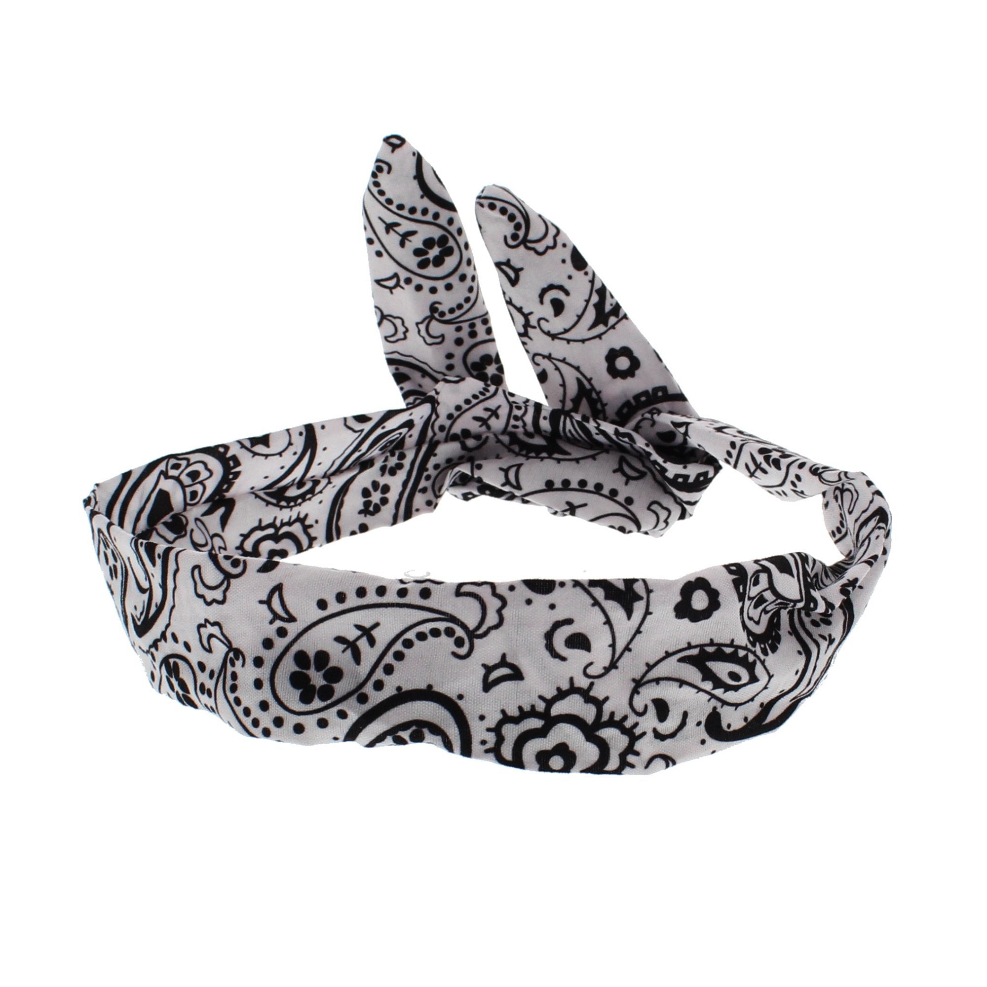 Paisley Print Wire Headband