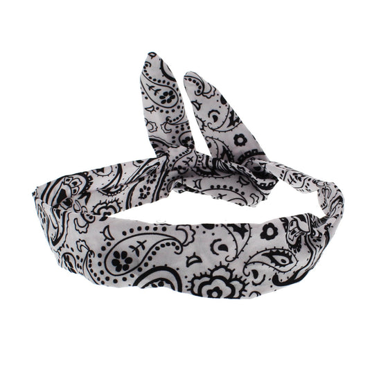 Paisley Print Wire Headband