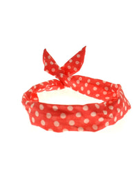 Polka Dot Wire Headband