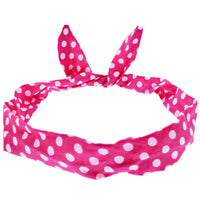 Polka Dot Wire Headband