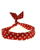 Polka Dot Wire Headband