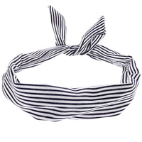 Narrow Stripe Wire Headband