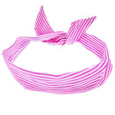 Narrow Stripe Wire Headband