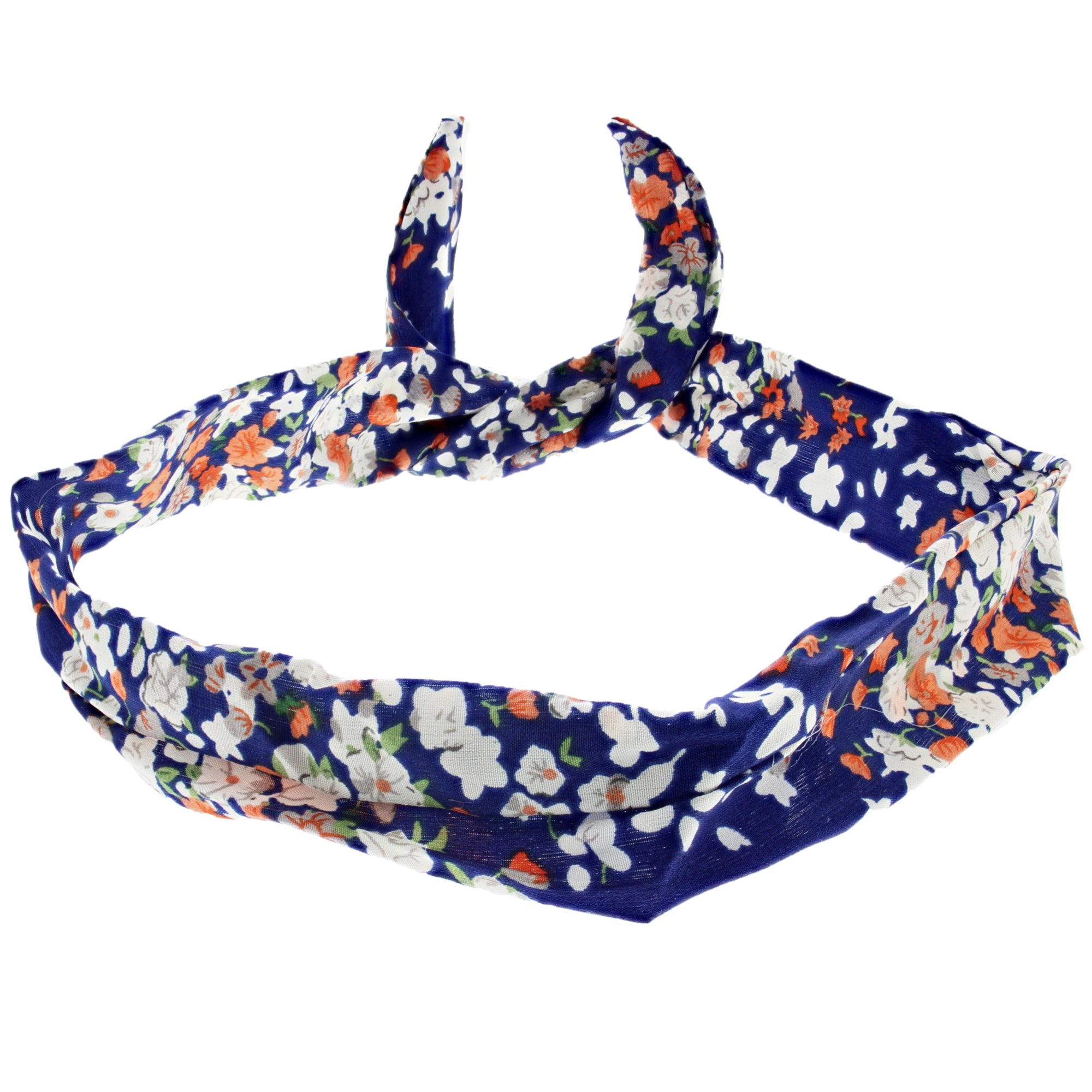 Floral Print Wire Headband
