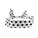 Satin Polka Dot Wire Headband