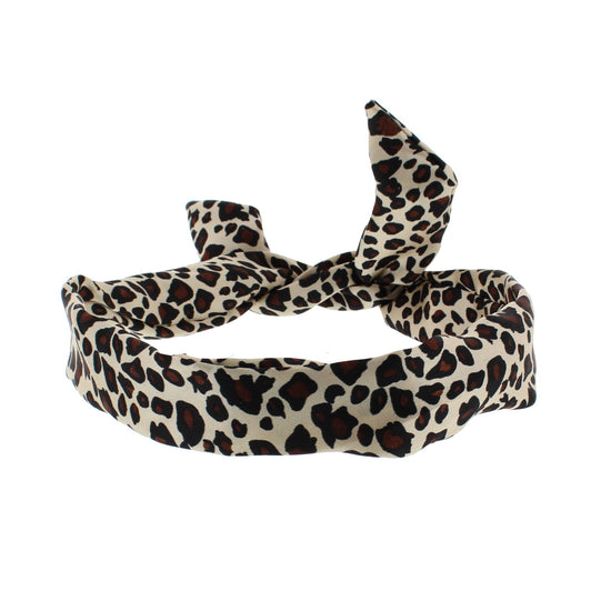 Leopard Print Wire Headband