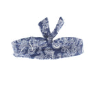 Paisley Print Denim Wire Headband