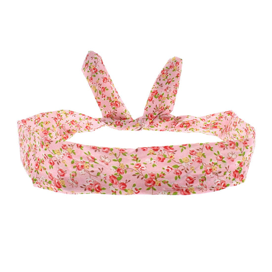 Floral Print Wire Headband