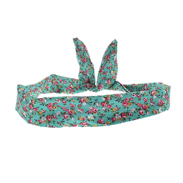 Floral Print Wire Headband