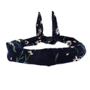 Sunflower Print Wire Headband