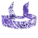Acid Wash Paisley Print Wire Headband