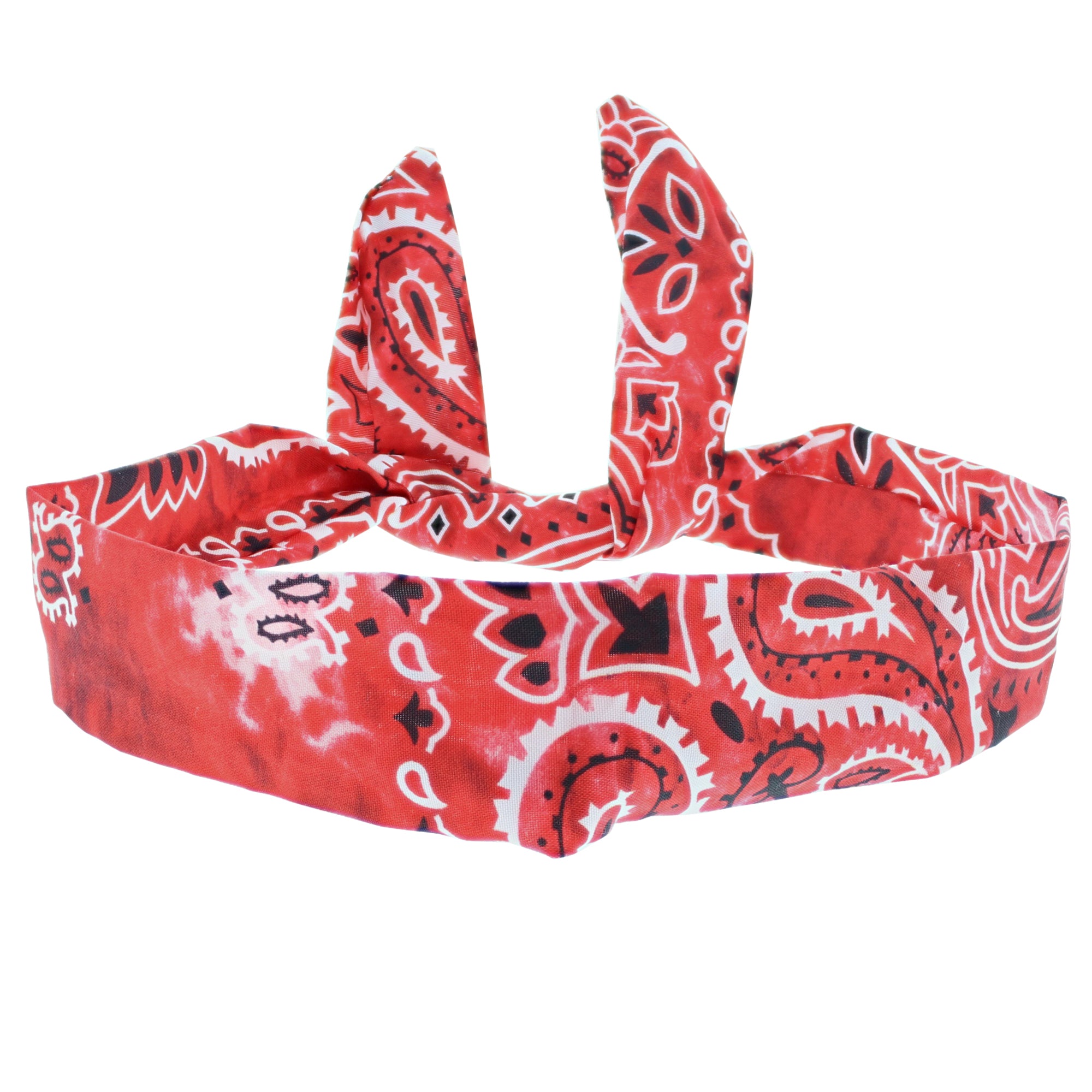 Acid Wash Paisley Print Wire Headband