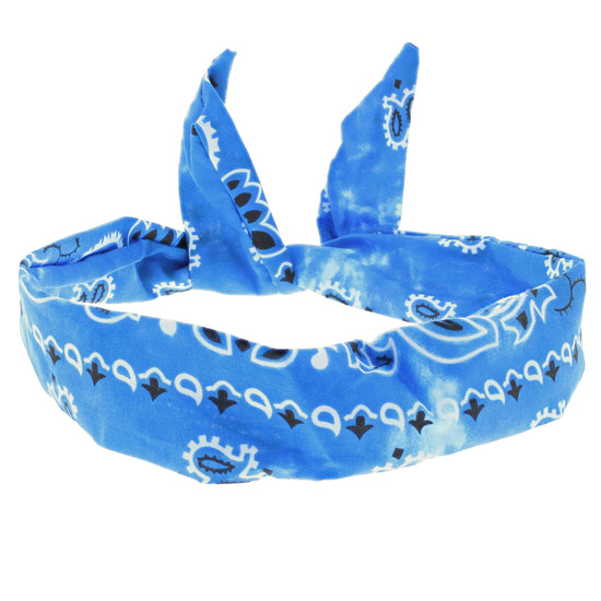 Acid Wash Paisley Print Wire Headband
