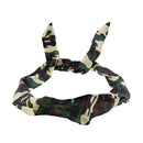 Chiffon Camouflage Print Wire Headband