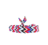 Multi Zig Zag Print Wire Headband