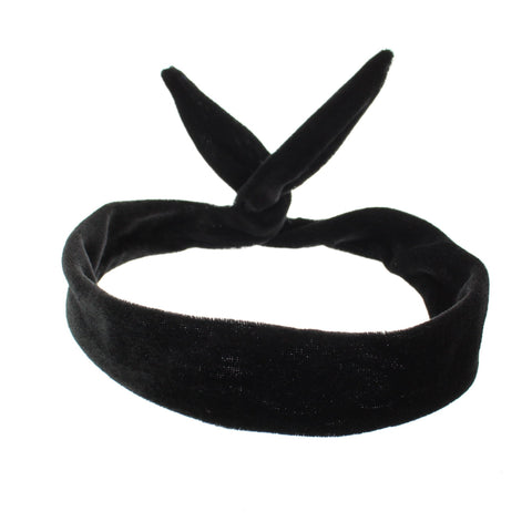 Velvet Wire Headband
