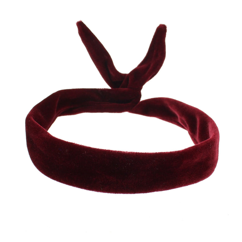 Velvet Wire Headband