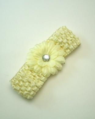 Baby/ Kids Crochet Headband with Flowers