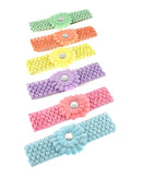 Baby/ Kids Crochet Headband with Flowers